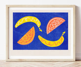 Banana Oráiste - Lou Rowland / Print